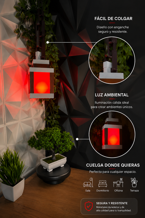 Lámpara Gamer Pixel Block – Luz Ambiental RGB para Habitación